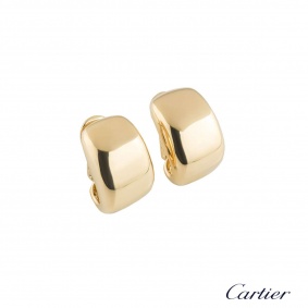 Cartier Yellow Gold Nouvelle Vague Earrings